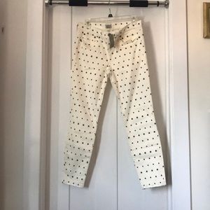 J Crew star toothpick pant